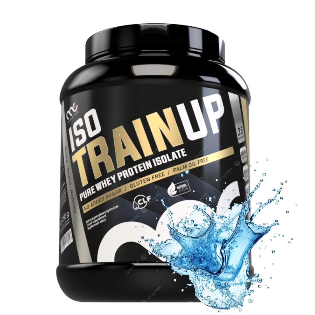 Muscle Clinic Iso Train Up 750 g Wpi proteinový izolát bez chuti