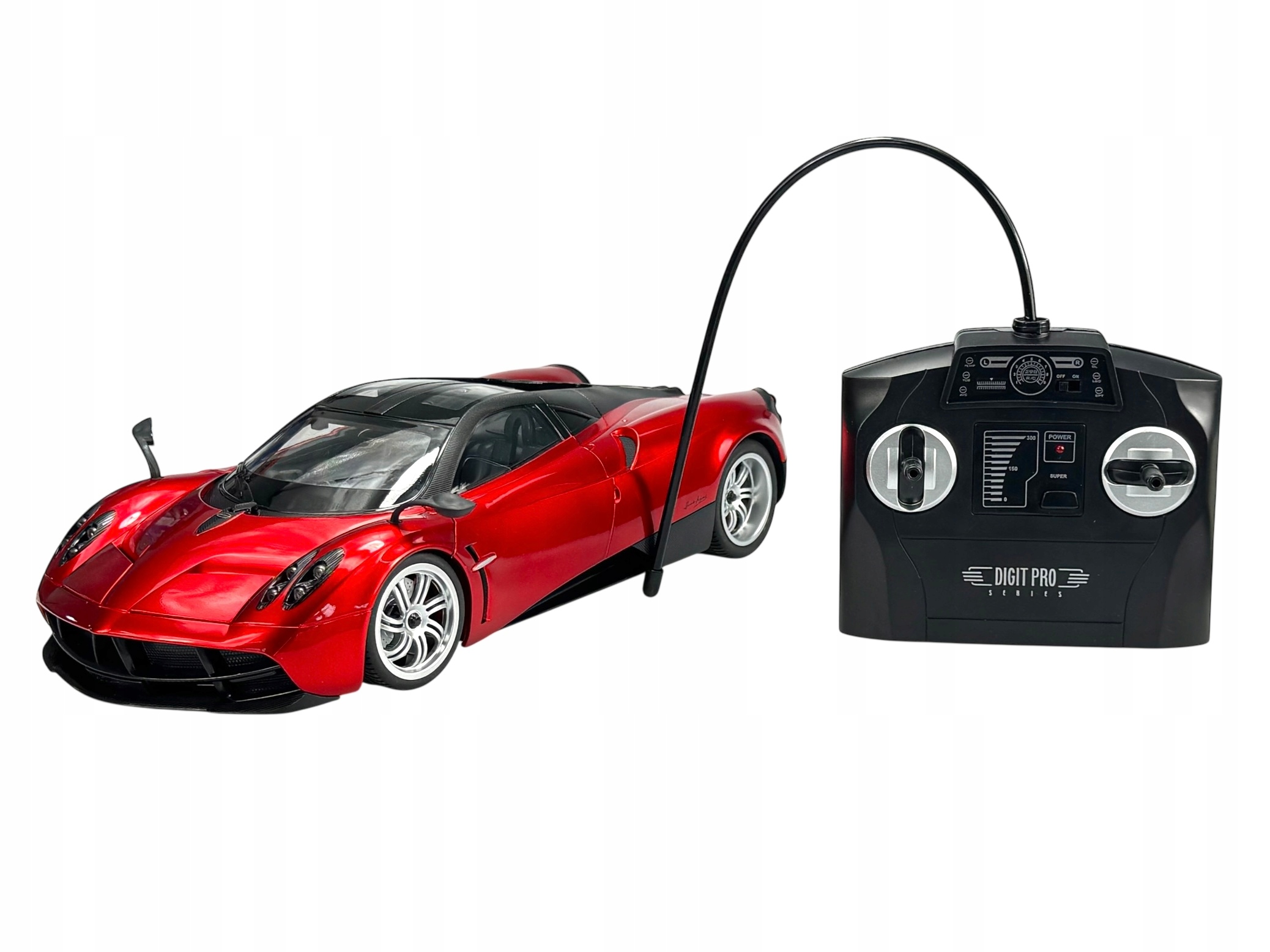 Alloy Car Pagani Huayra Czerwony 1:14 R/c Zdalnie Sterowny Nowy Model