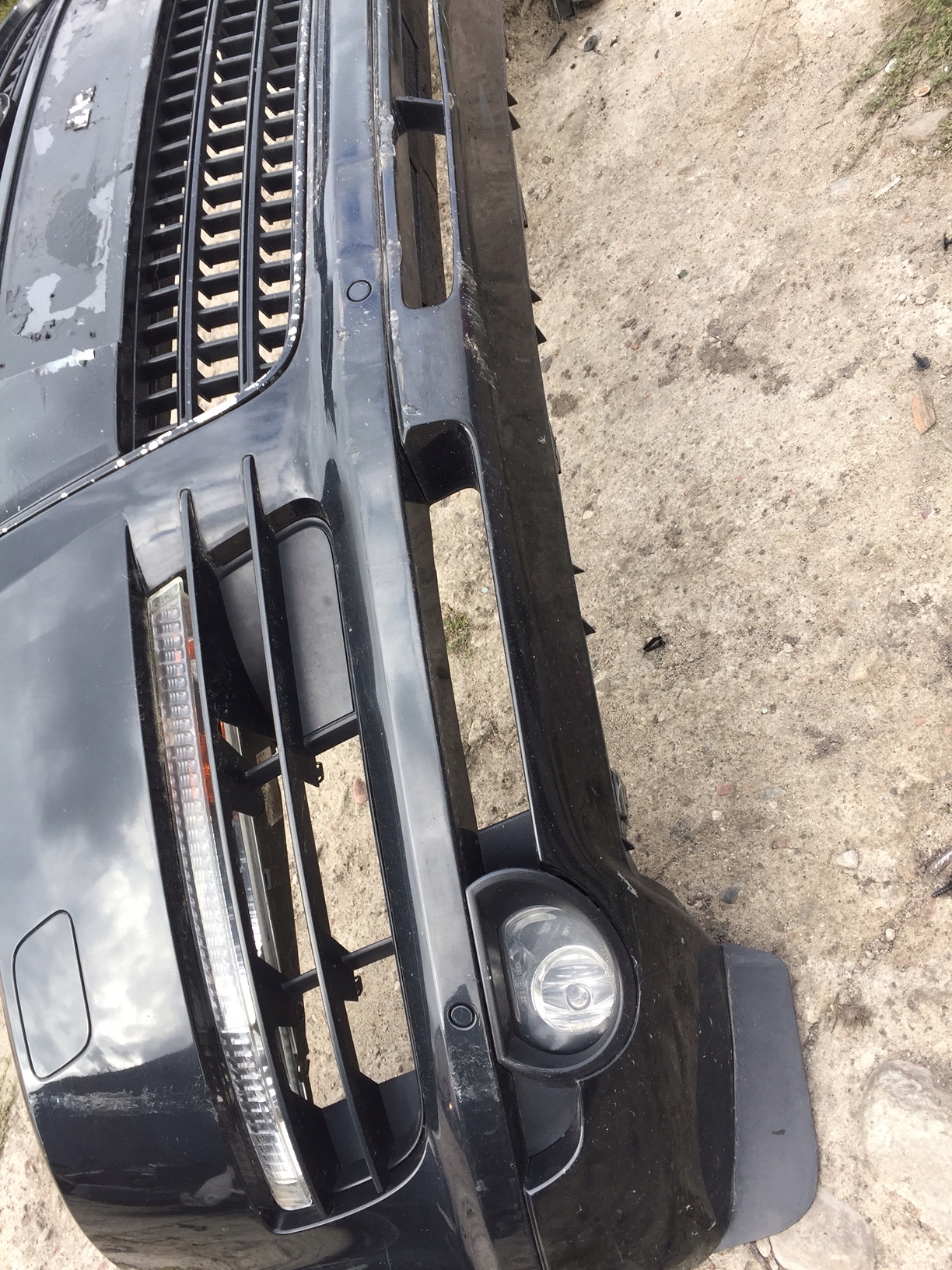 AUDI Q7 4L LZ9Y bumper front front grill grille