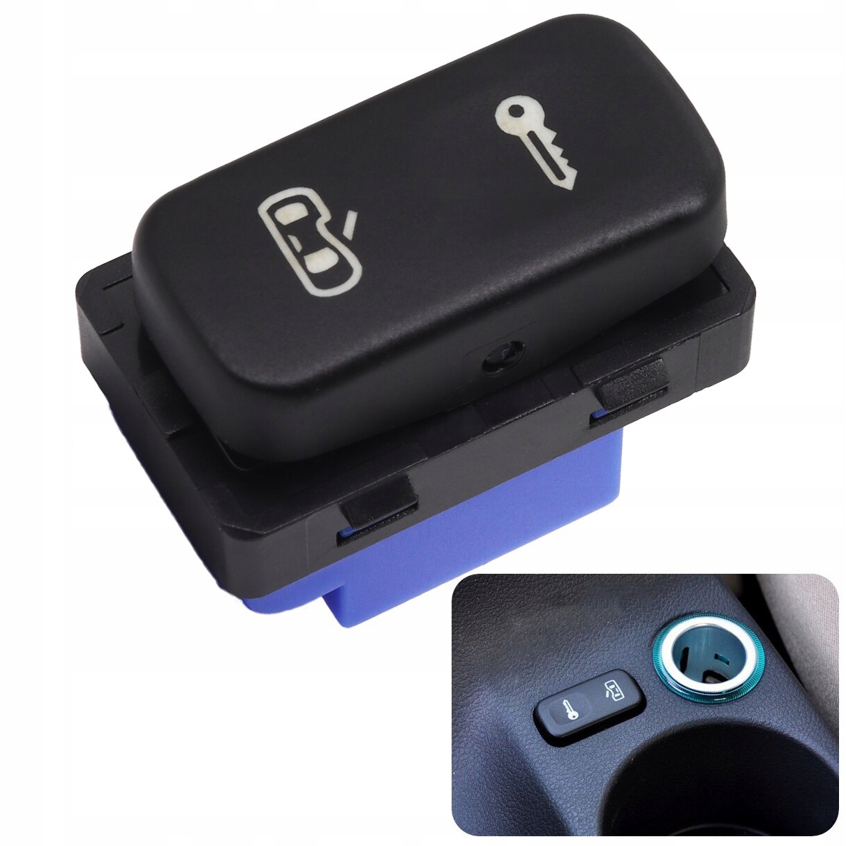 SKODA OCTAVIA II 2 PRZYCISK WŁĄCZNIK ZAMKA DRZWI