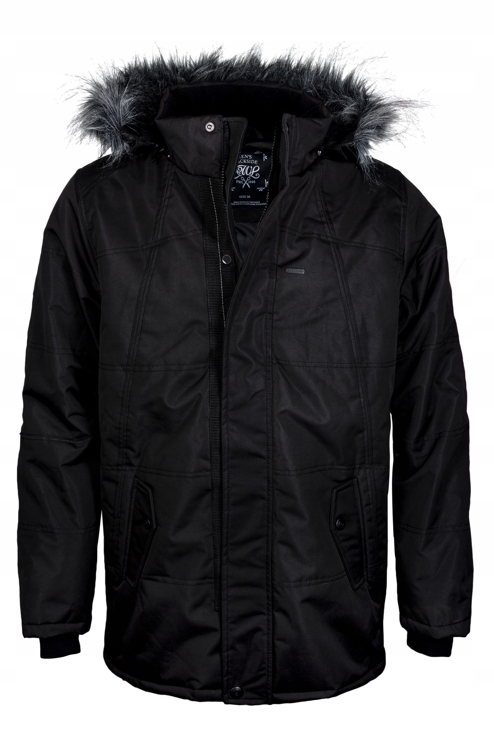 

Quickside Kurtka Męska Zimowa Alaska Czarna XXXXL