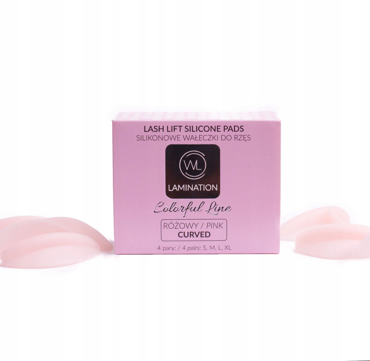 

Wałki Do Laminacji Rzęs Silikonowe Róż Curved Wl