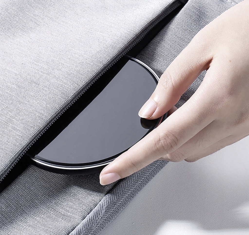 ŁADOWARKA INDUKCYJNA Bezprzewodowa Biurkowa USB-C QI 15W | 10W | 7,5W Materiał obudowy metal