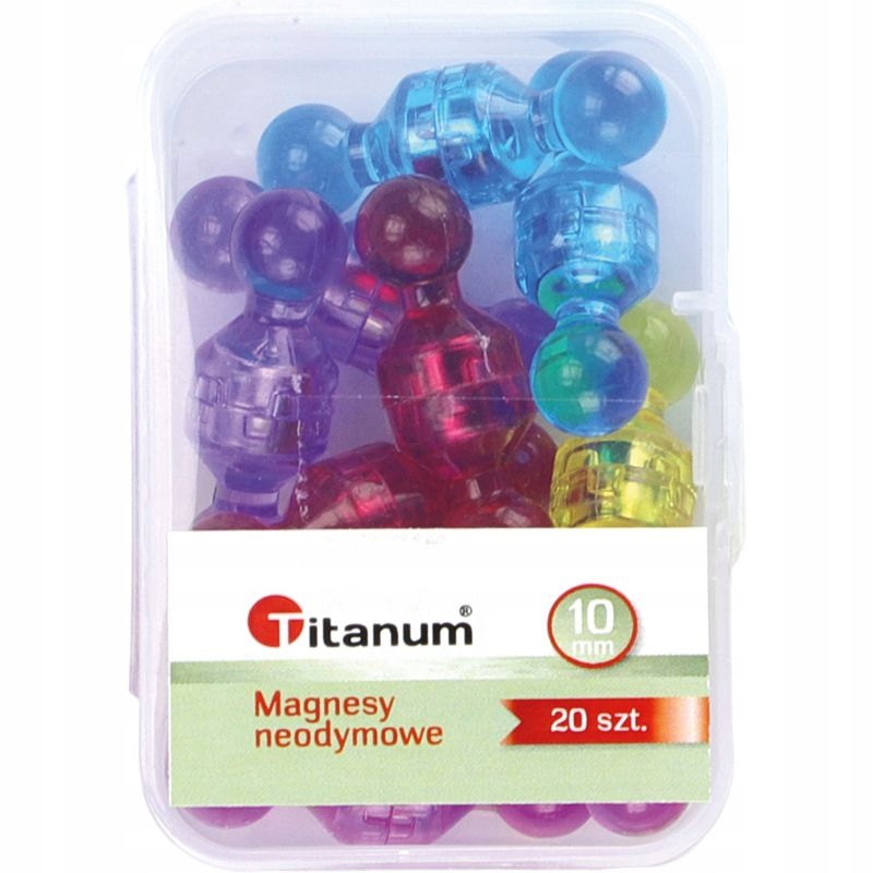 

Magnes magnesy neodymowy mocny 1cm do tablic 20szt