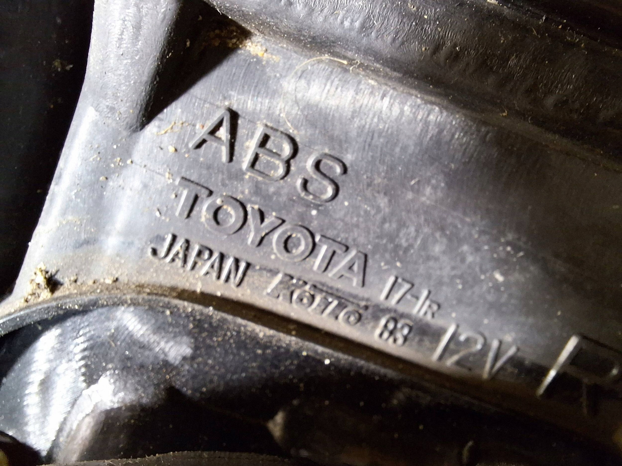 light rear part right TOYOTA MR2 TWIN CAM 16 E-AW10 84-86