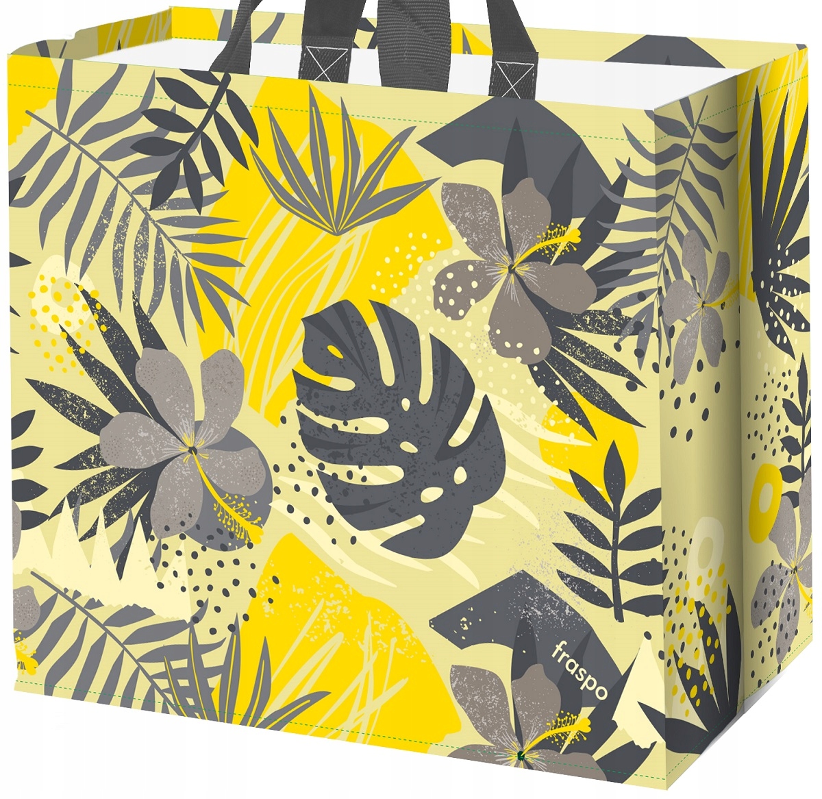 

Torba materiałowa na zakupy 45x20x40 monstera mix