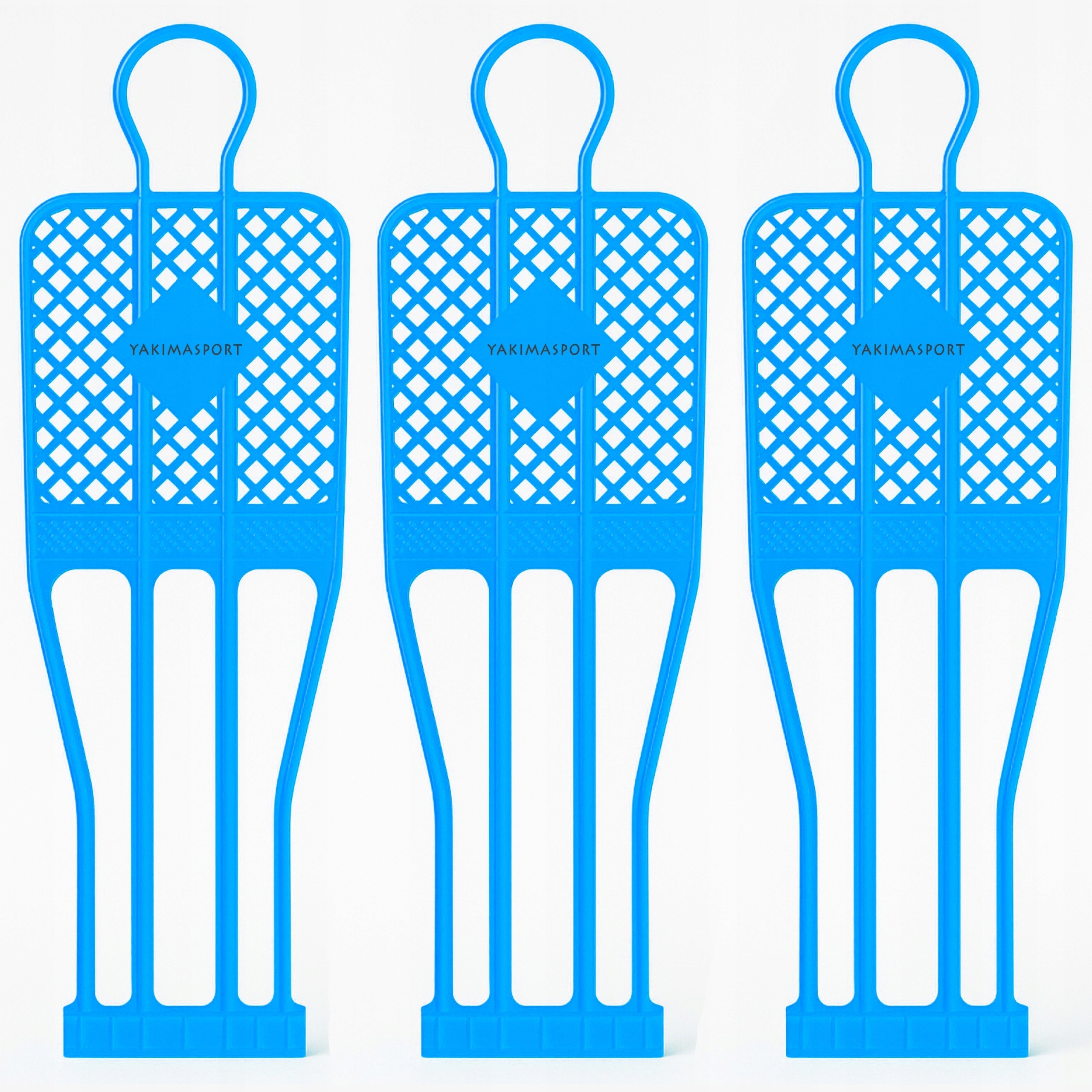 Elite fotbalová zeď – 180 cm pasivní obránce tlumící nárazy modrá