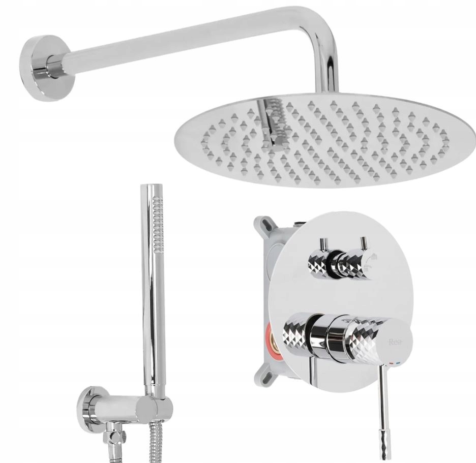 Sprchová Súprava Lungo Diamond Chróm Box Rea