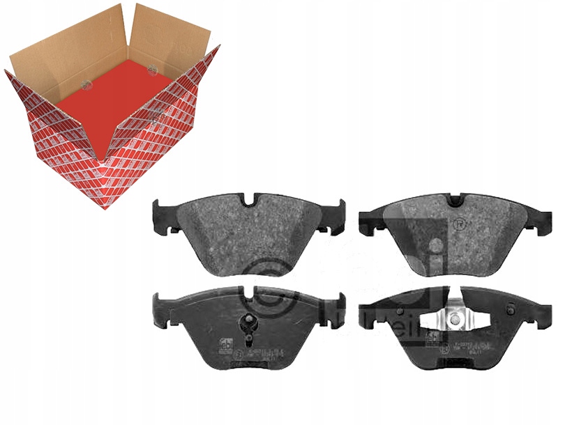 Brzdové Destičky Bmw 3 E90 05-10 Febi Bilstein Asistent Kolize #34