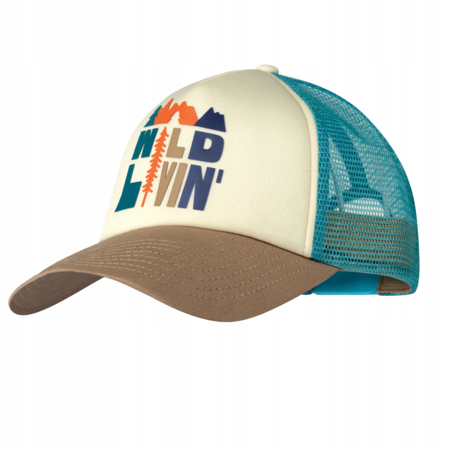 Buff Trucker Cap [L/XL] Čepice Unisex s kšiltem Polyester Vícebarevná