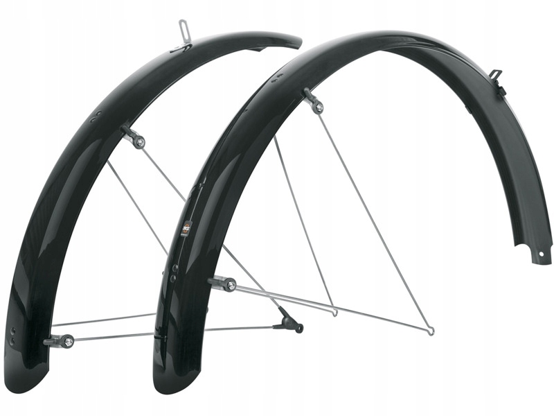 Błotniki Rowerowe Sks Bluemels Basic 28 cali 35mm Czarny Połysk
