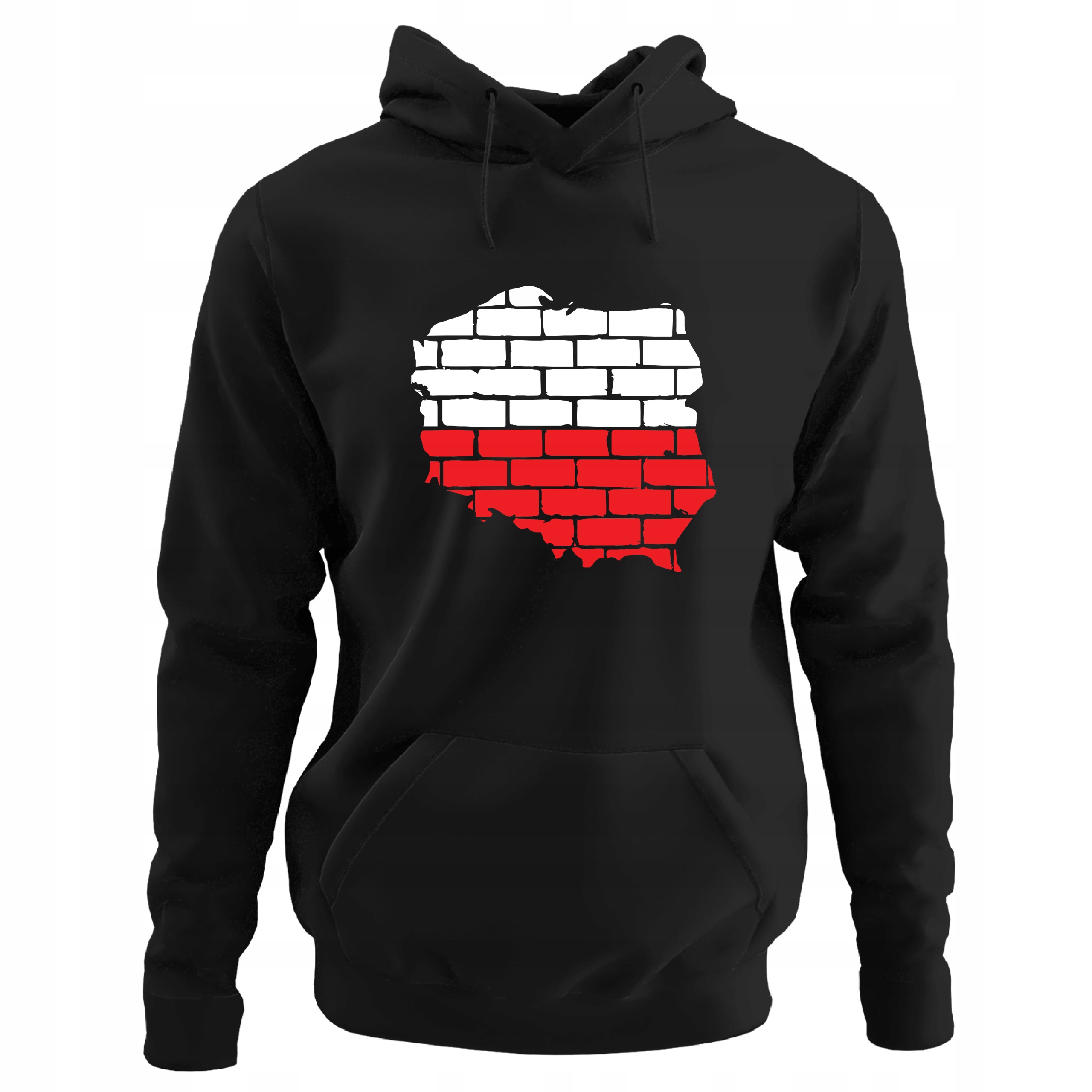 

Bluza Patriotyczna Kraj Mur Biało Czerwony Polska