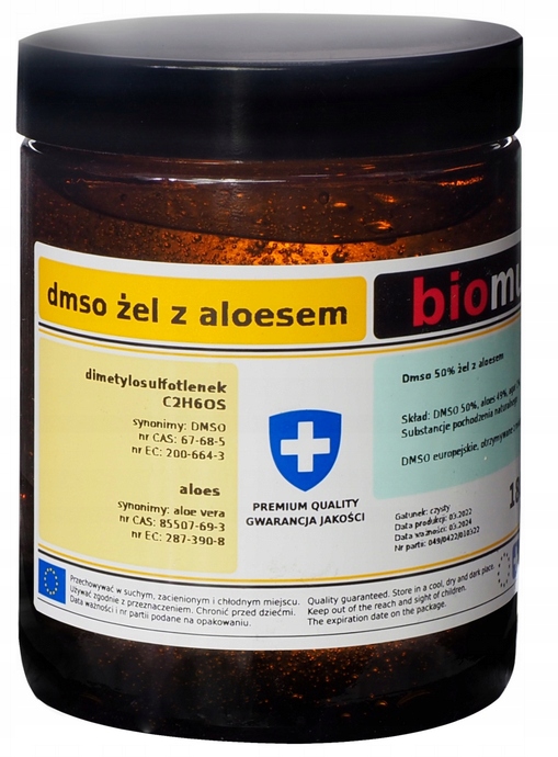

Dmso żel z aloesem Biomus 180 ml