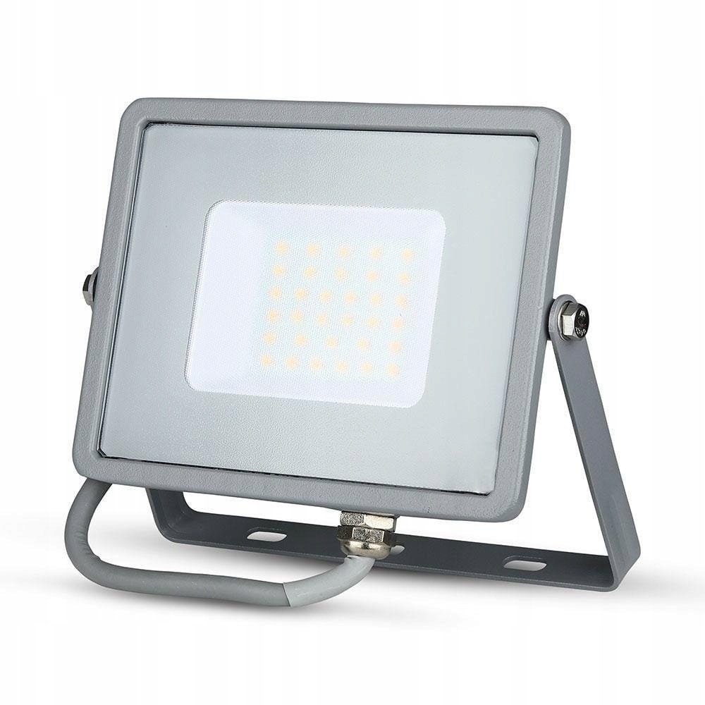 V-tac Led reflektor 30W Šedý 2400lm 6400K Samsung IP65