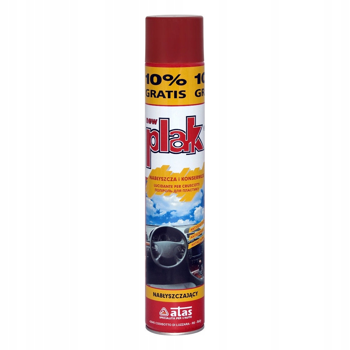 

Plak nabłyszcza i konserwuje kokpit Wiśnia 750ml