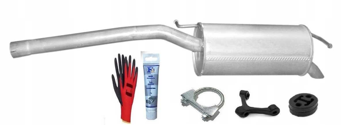 Vw Caddy III 1,9 TDi 55KW 77KW 2004-2010 Koncový TLUMIČ+bonus