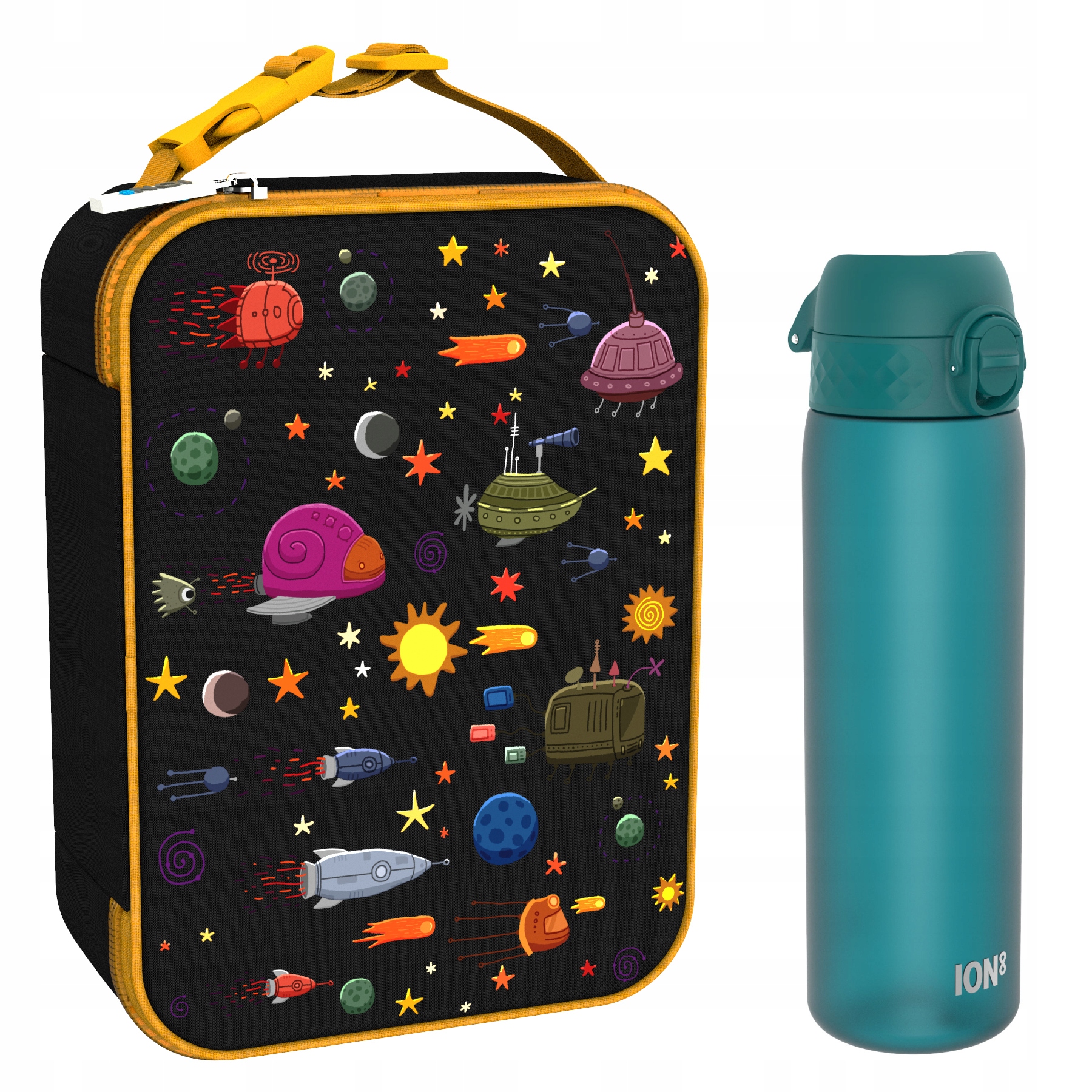 Lahev Na Pití 0,5L Termo Lunch Bag Snídaňová Sada Do Školky ION8