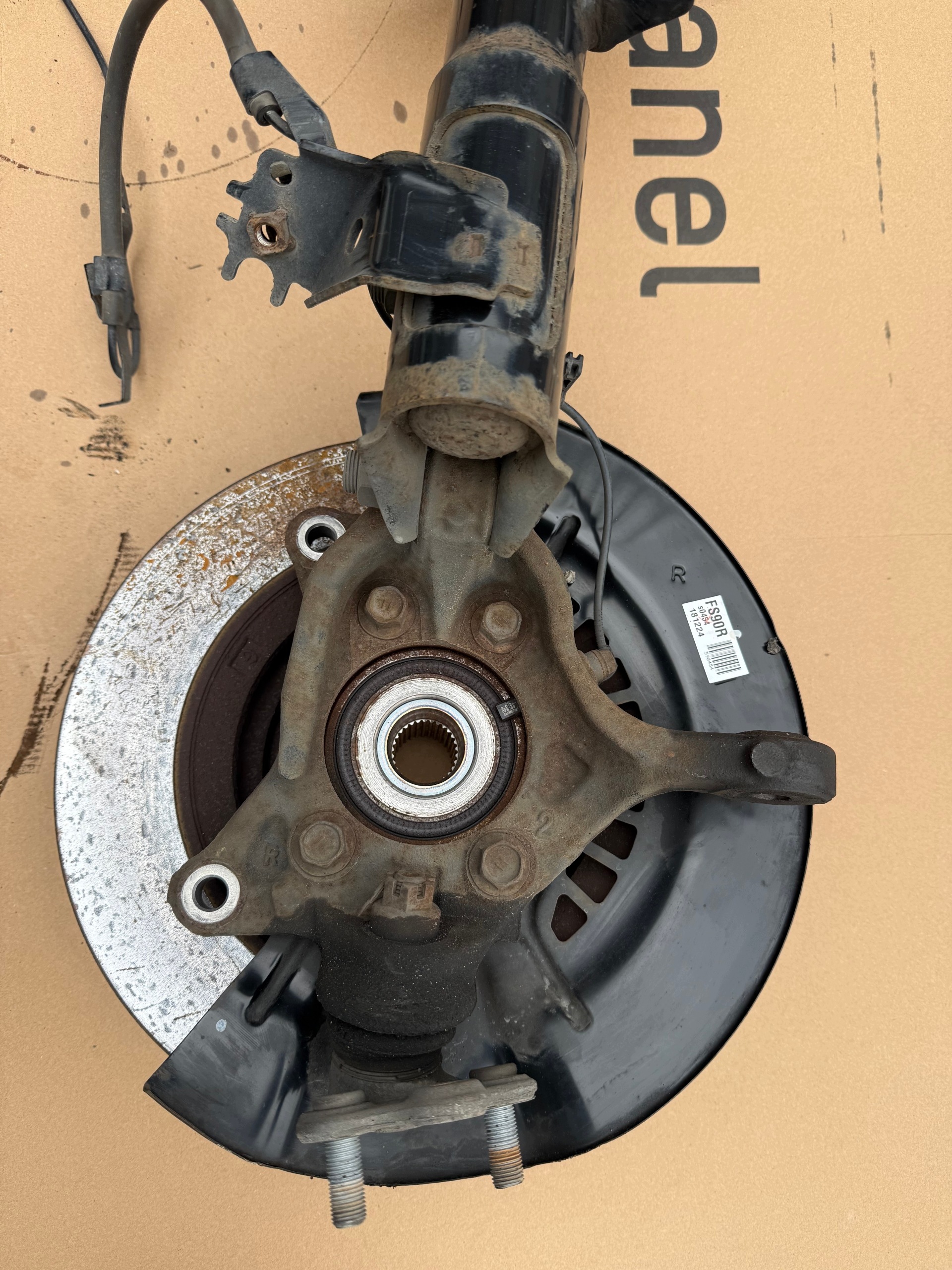 shock absorber spring McPherson swing disc right front TOYOTA RAV4 2.5