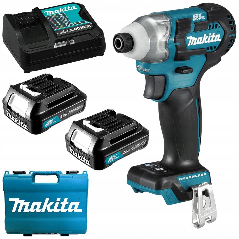 Makita Příklepový Šroubovák 10,8V 135Nm 2x2,0Ah Li-ion Bldc TD111DSAE