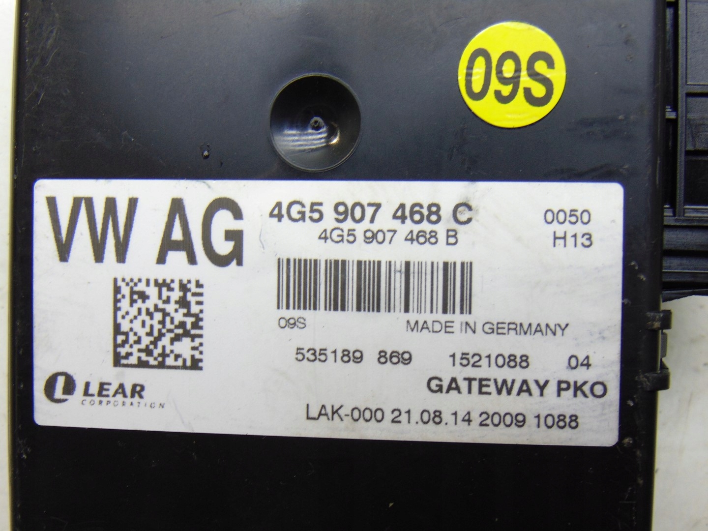 Module GATEWAY AUDI A6 C7 Berline 10- 4G5907468C