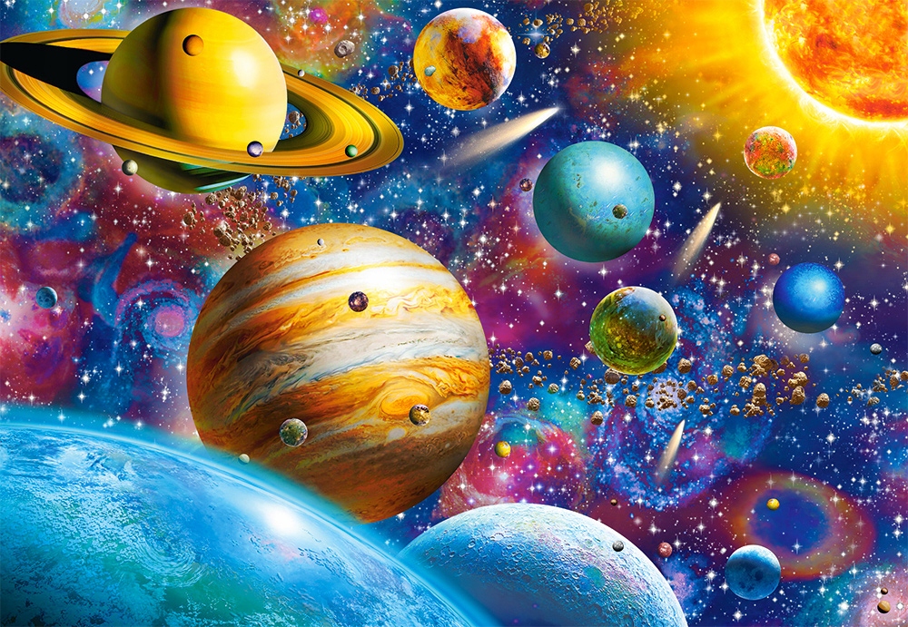 

Puzzle Kosmos Układ Słoneczny 9+ 1000 El Castor