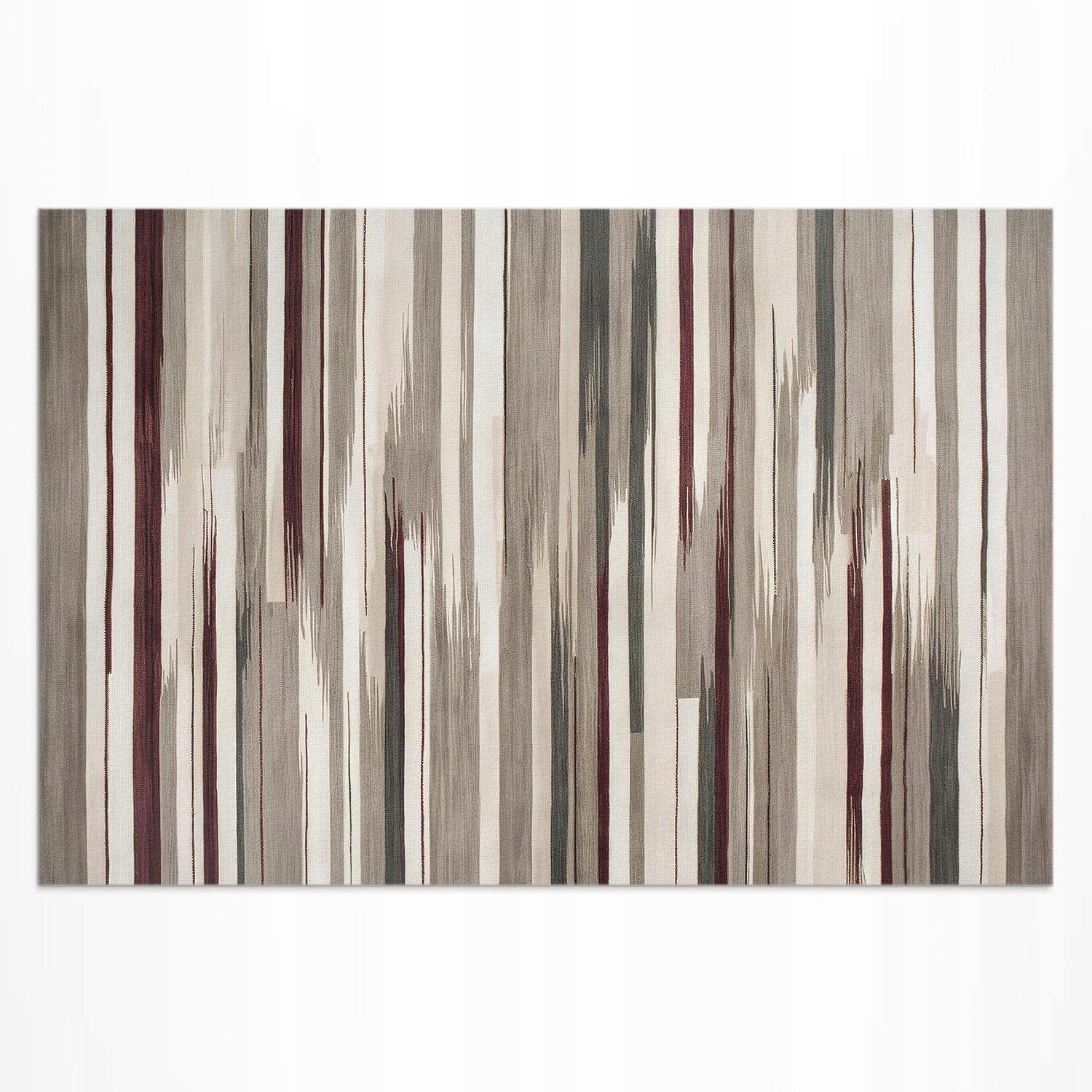 Vinylový koberec Patio Abstraktné maľované boho otieracie pásy 140 x 210 cm