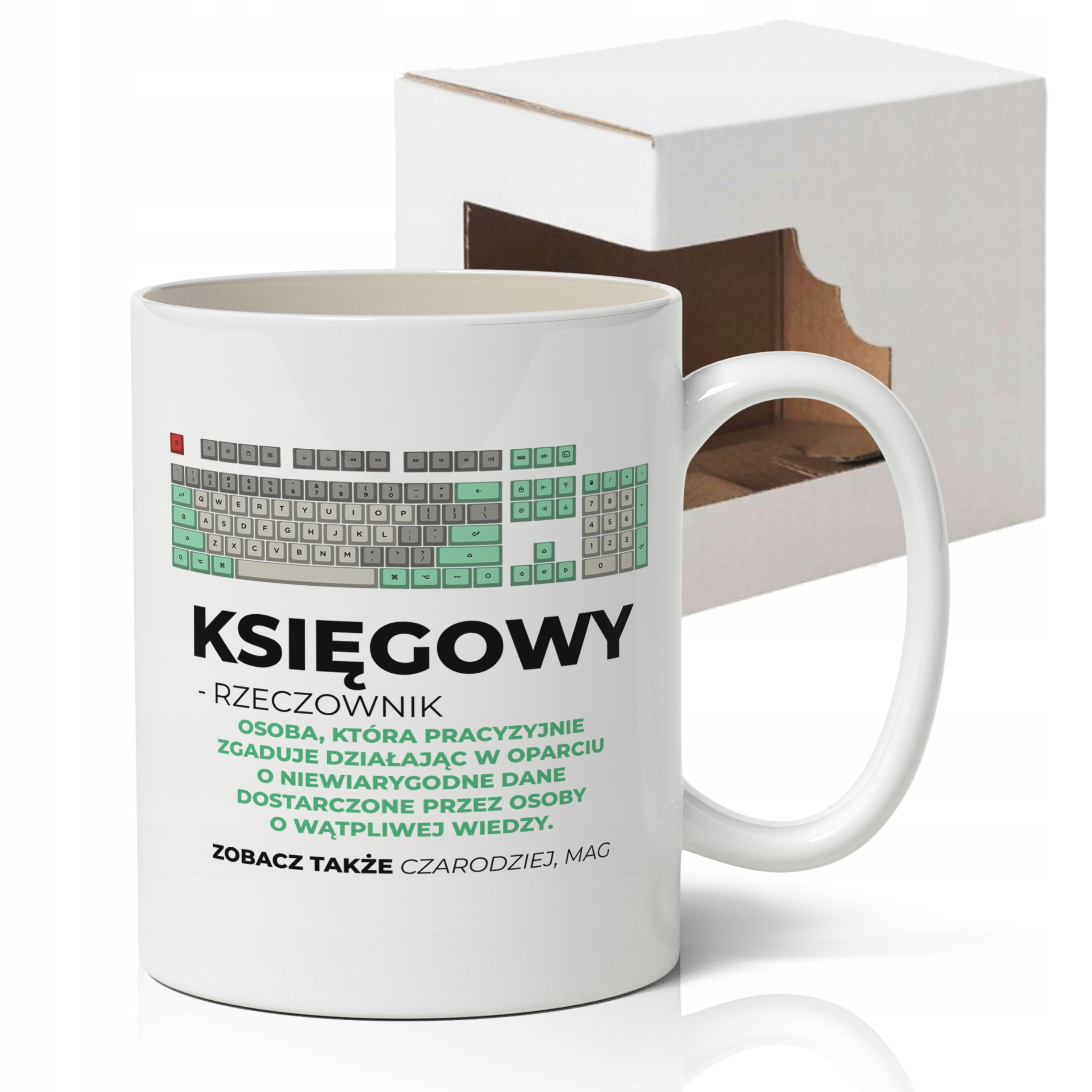 

Kubek dla Księgowego Własne Imię MiX