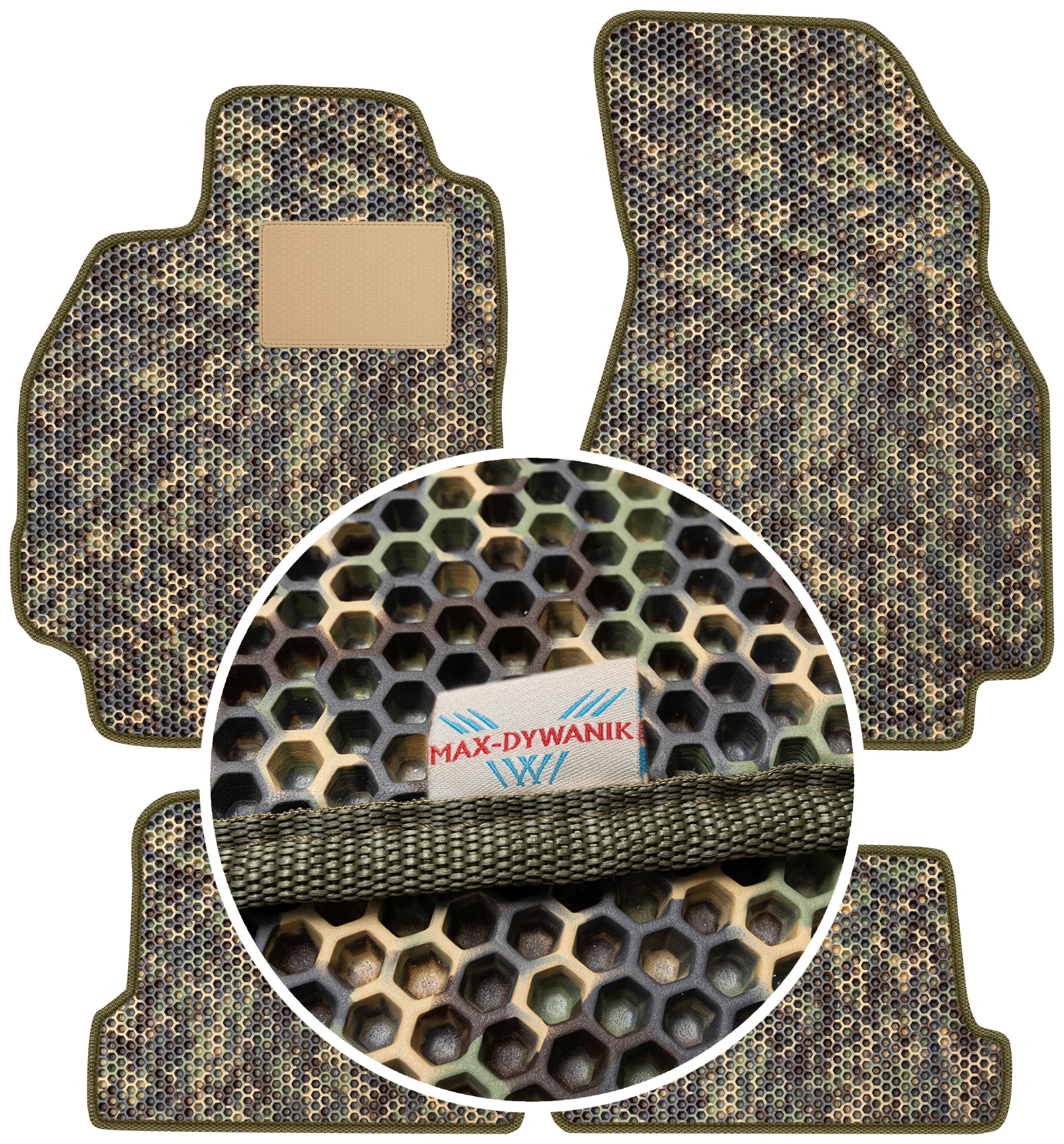 Renault Megane II Cabrio 04-08 Gumové rohože do auta Eva Moro