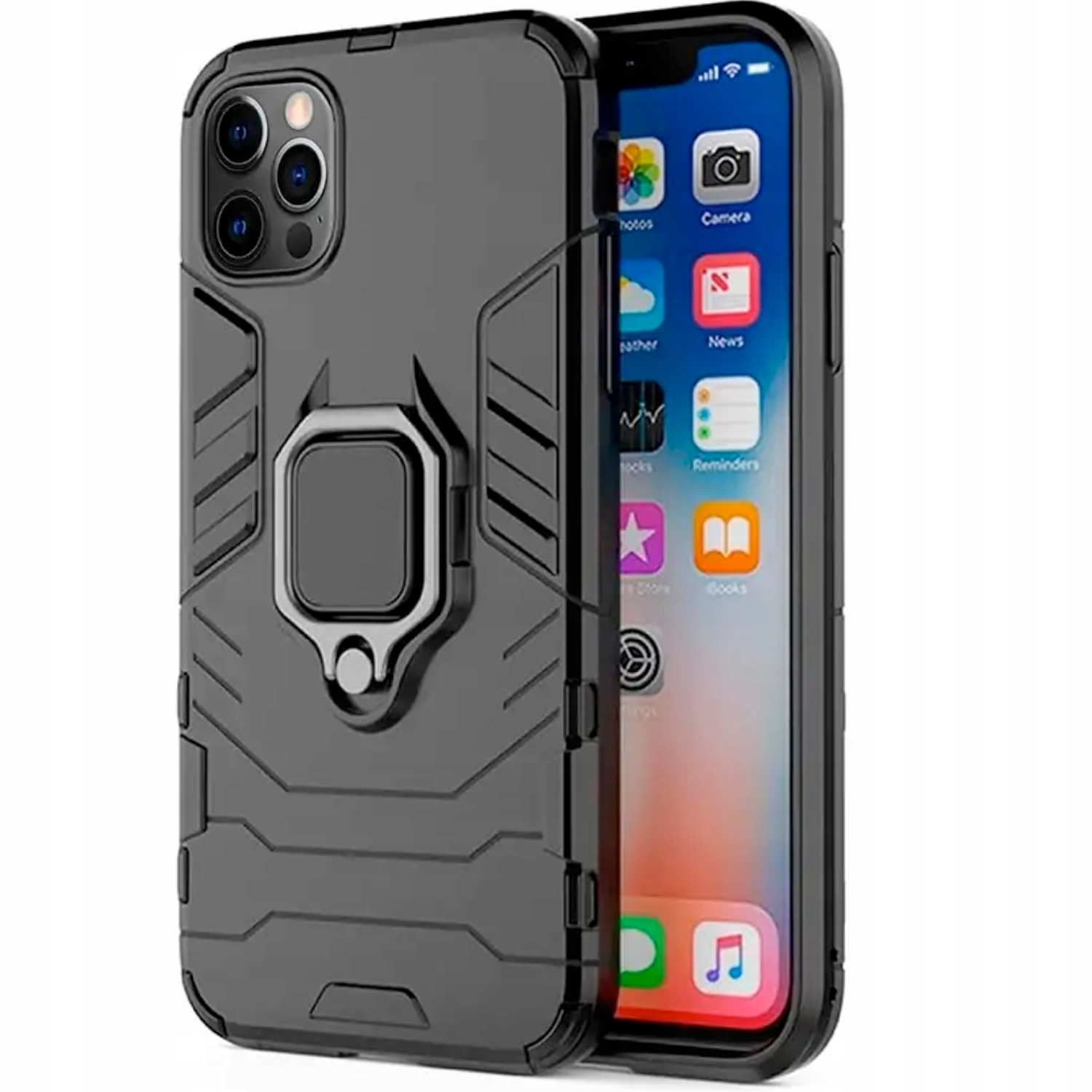 

Etui Pancerne Do Iphone 12 12 Pro Obudowa Holder