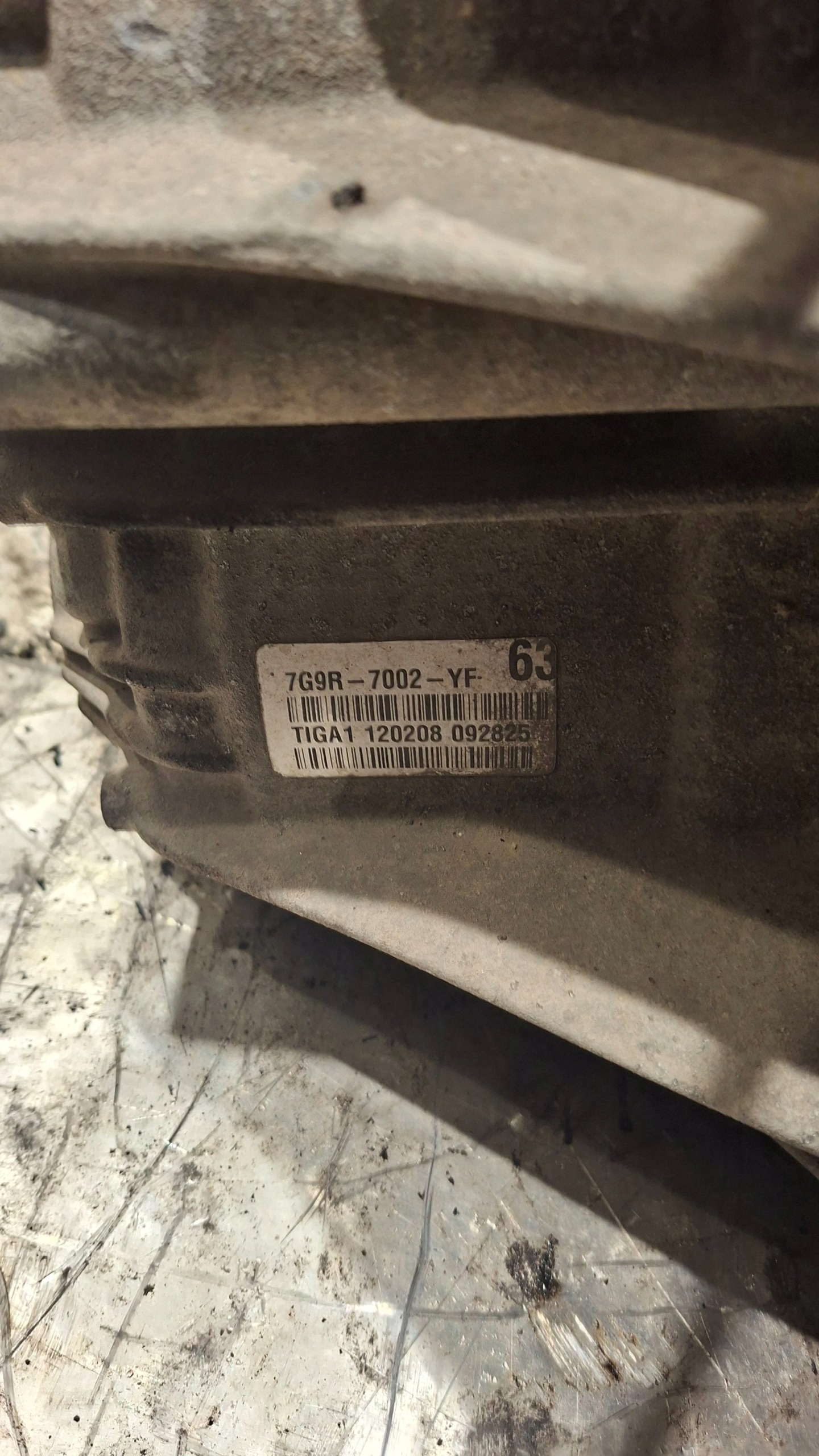 CAMBIO FORD MONDEO MK4 2.0TDCI 7G9R-7002-YF