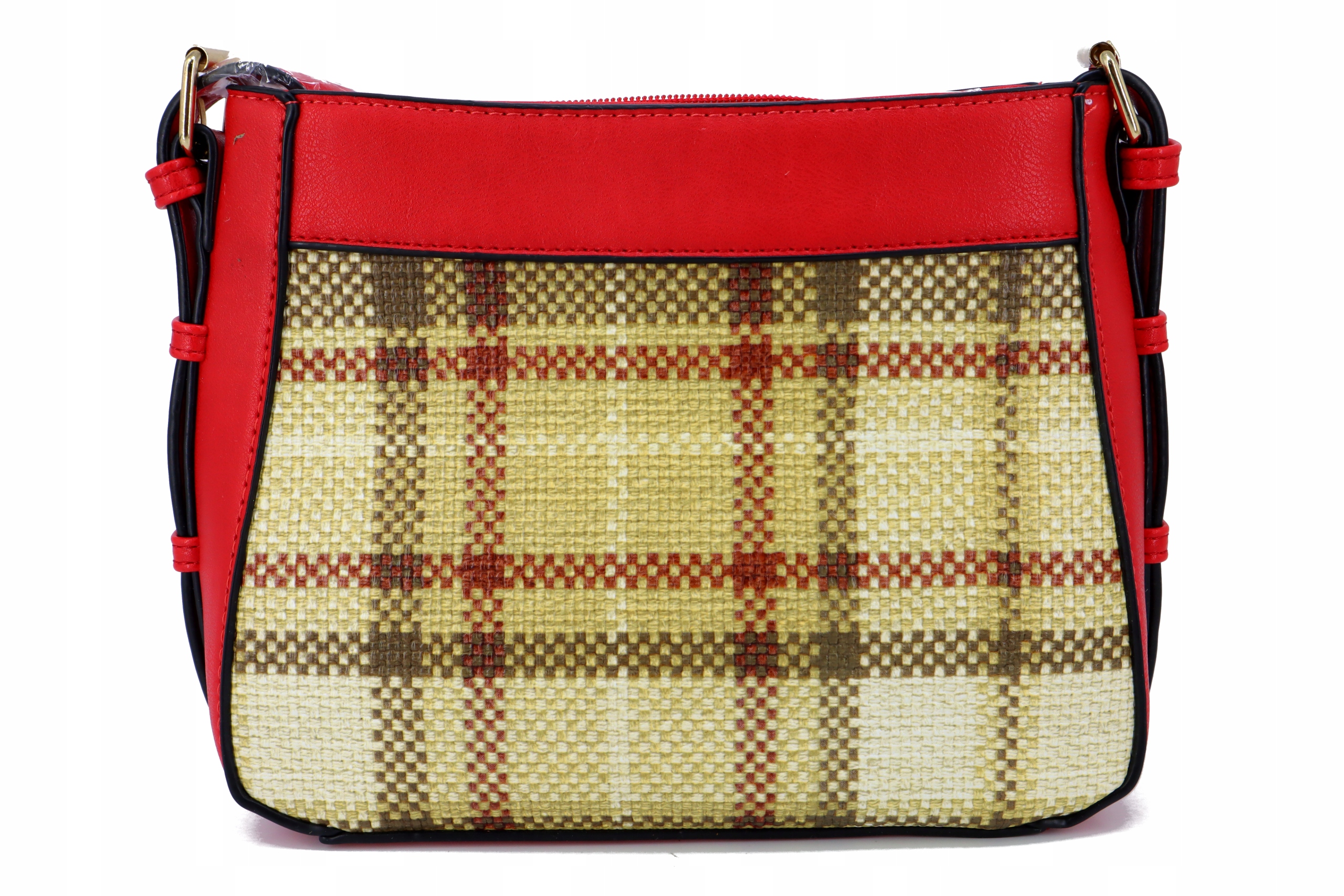 

Torebka Damska Klasyczna Kratka D3608 Czerwony