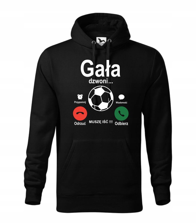 

Bluza z kapturem Gała Dzwoni piłka nożna