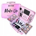 Duży Kuferek XXL Zestaw Do Makijażu Kosmetyki Makeup Paleta Cieni