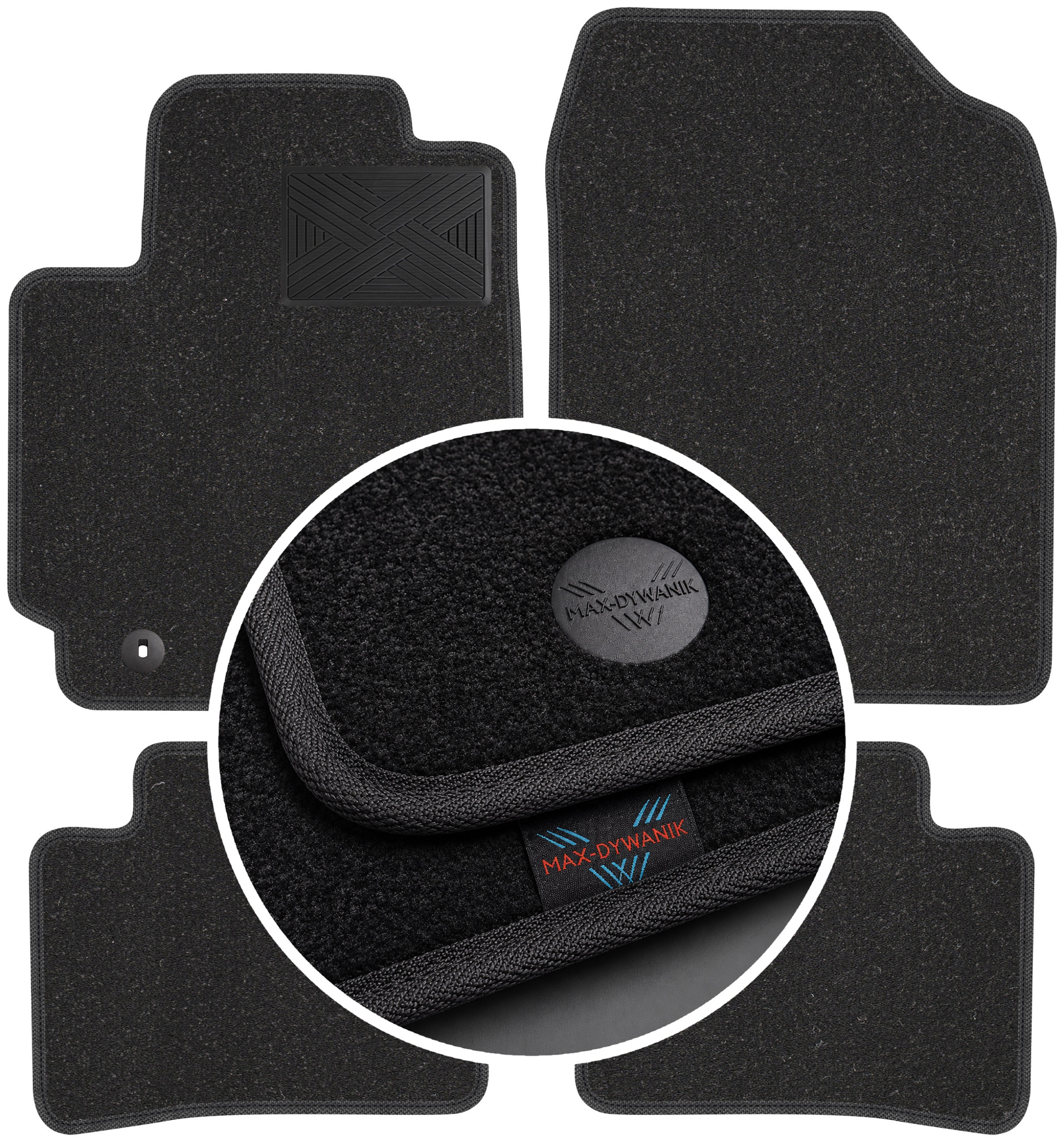 Kia Picanto III 2017 – Velúrové stierače