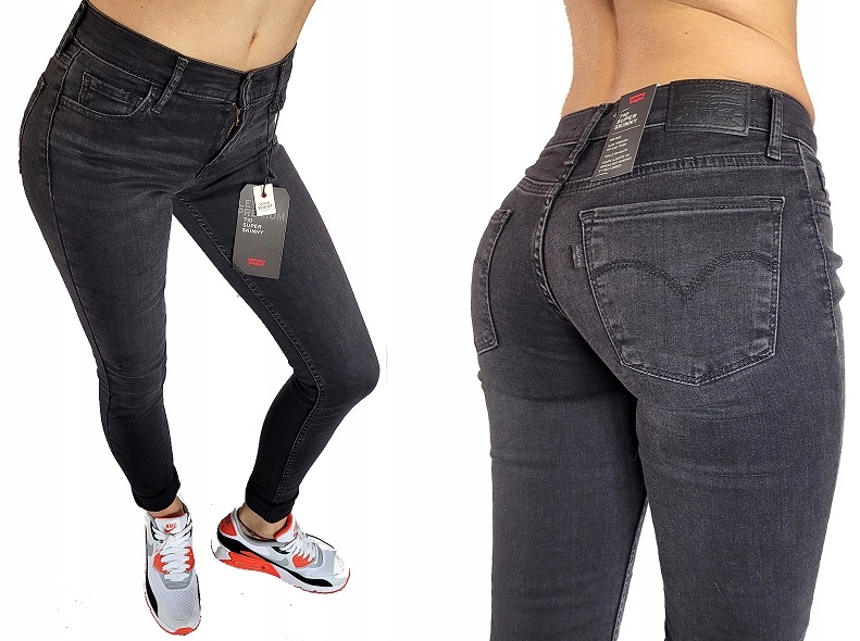 úzké nohavice Levi`s 710 Skinny W24 L32 Xxs 32