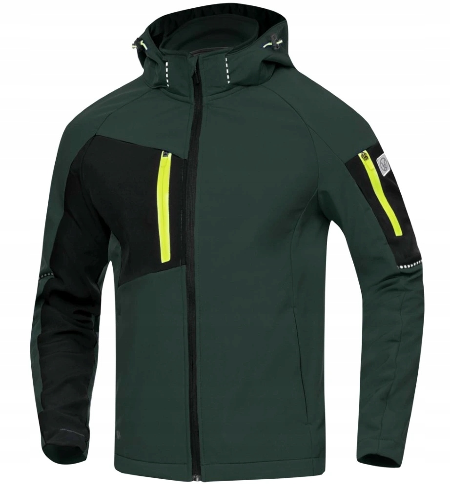 Softshellová bunda Ardon Cityconic tmavě zelená 3XL