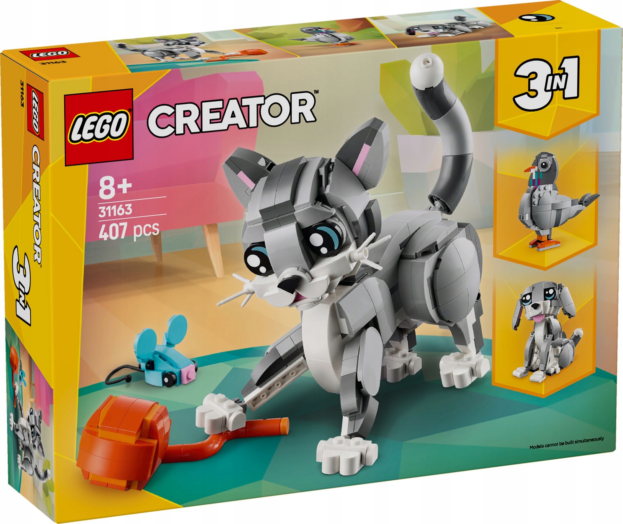 Lego Creator 3v1 31163 Psotný kocour
