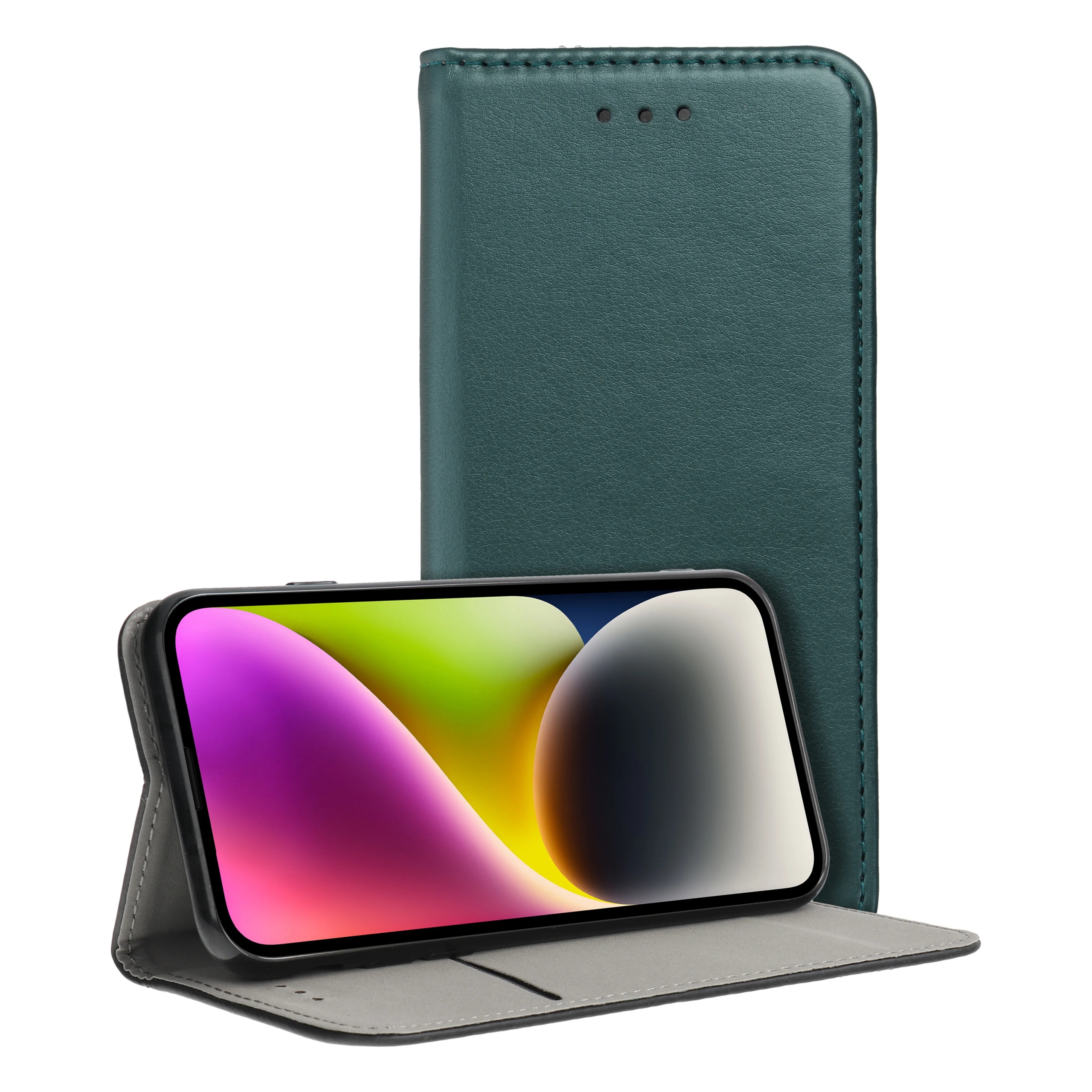Kabura Smart Magneto do Samsung S23 Fe ciemnozielony