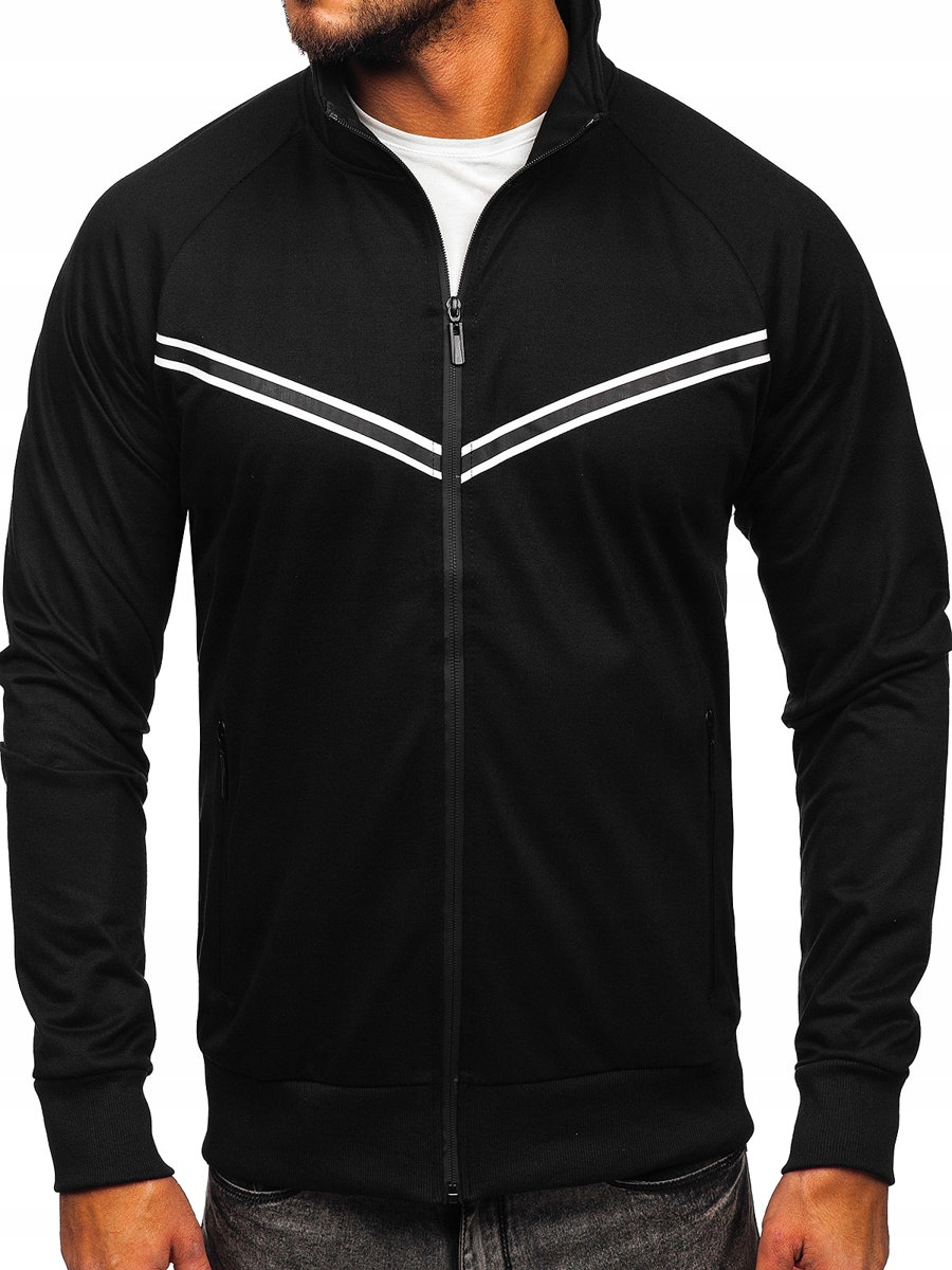 

Bluza Rozpinana Bez Kaptura Czarna B062 Denley_m