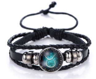 

Bransoletka na rękę z znakiem zodiaku Byk