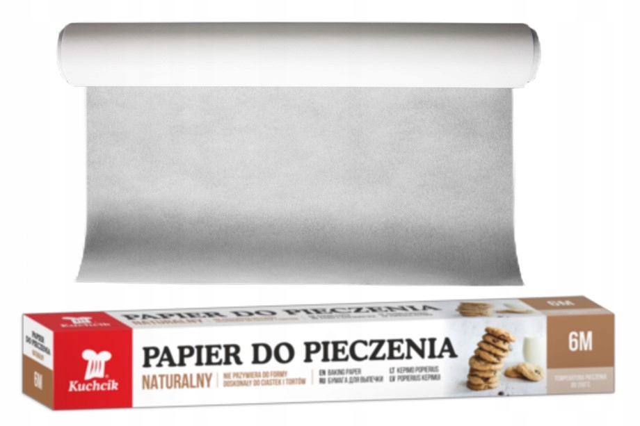 

Papier do pieczenia Kuchcik 600 cm x 29 cm biały