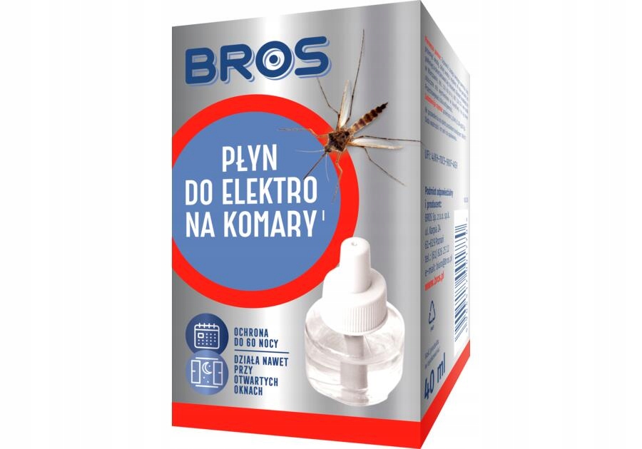 

Bros płyn do elektro na komary *** 60 nocy ***.