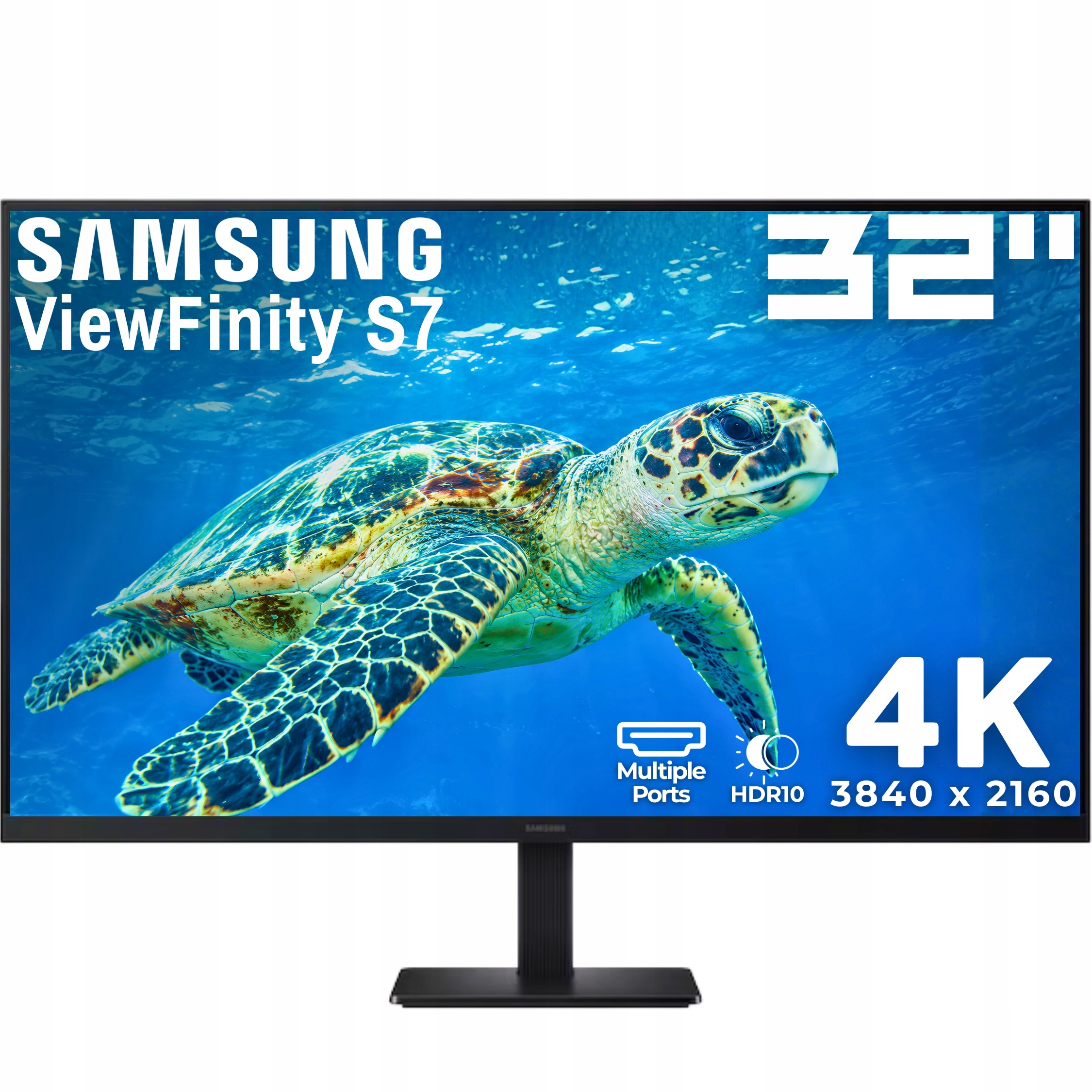 Monitor 32 Palců 4K Samsung ViewFinity S7 S70H Uhd HDR10