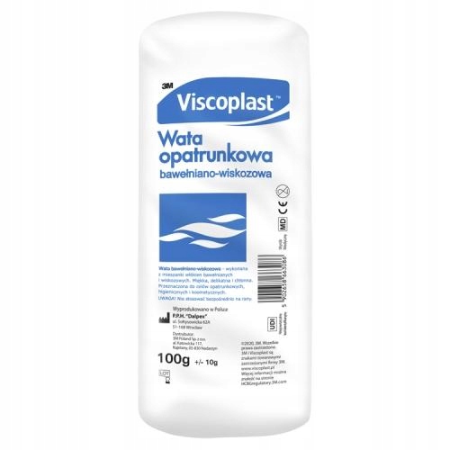 VISCOPLAST Wata opatrunkowa - 100 g (19121)