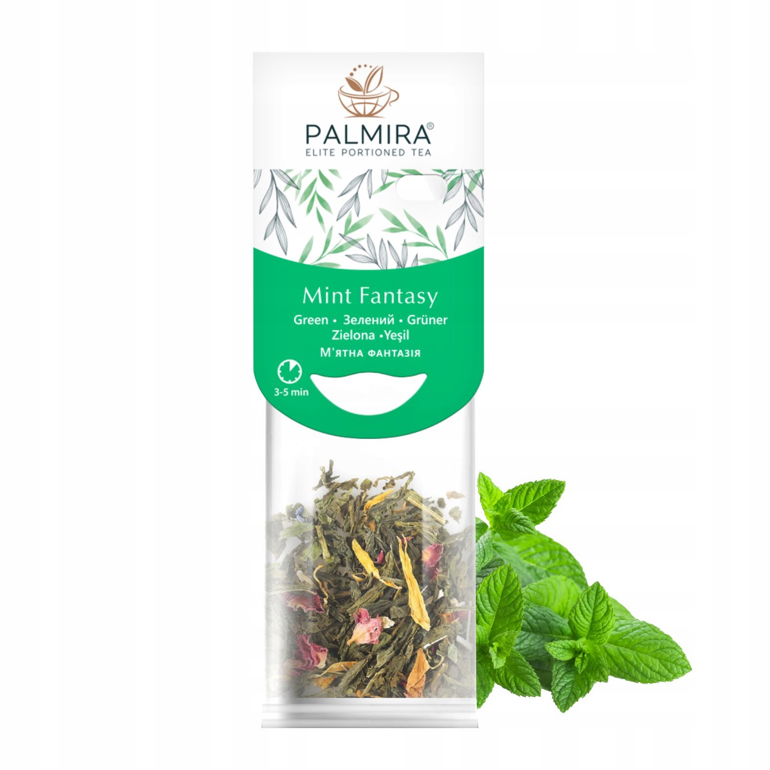 Levně Čaj s mátou v sáčcích Palmira Mint Fantasy 10 sáčků