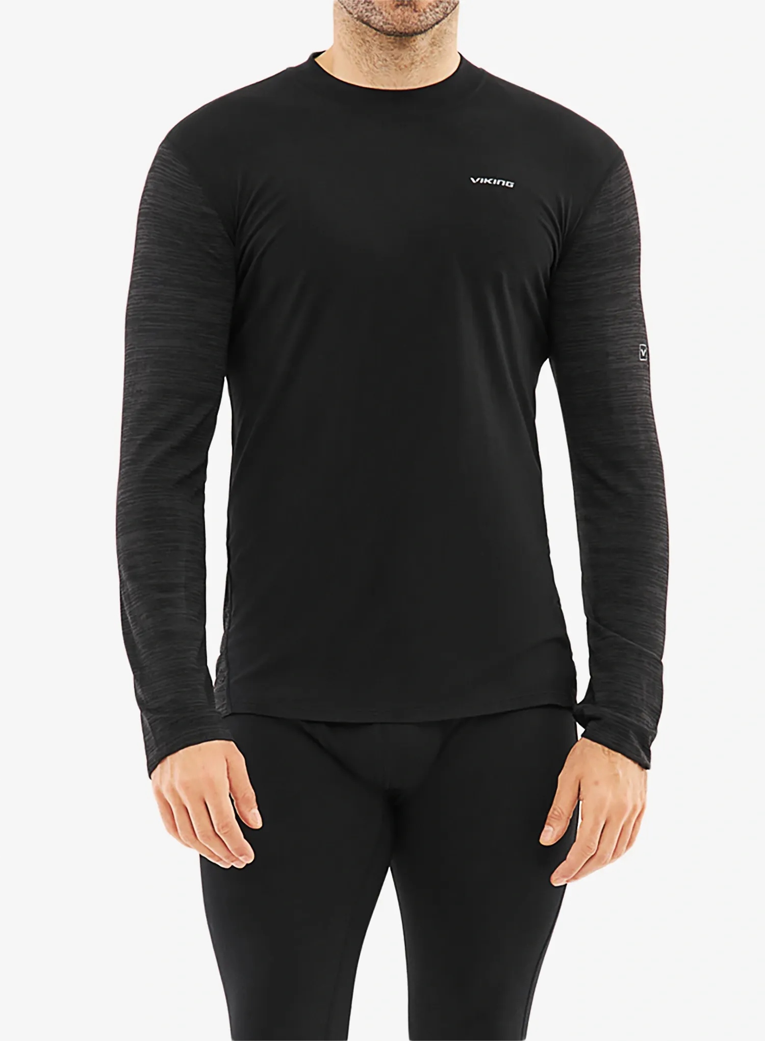 Termo Mikina Viking Base Layer Novena s dlouhým rukávem černá L