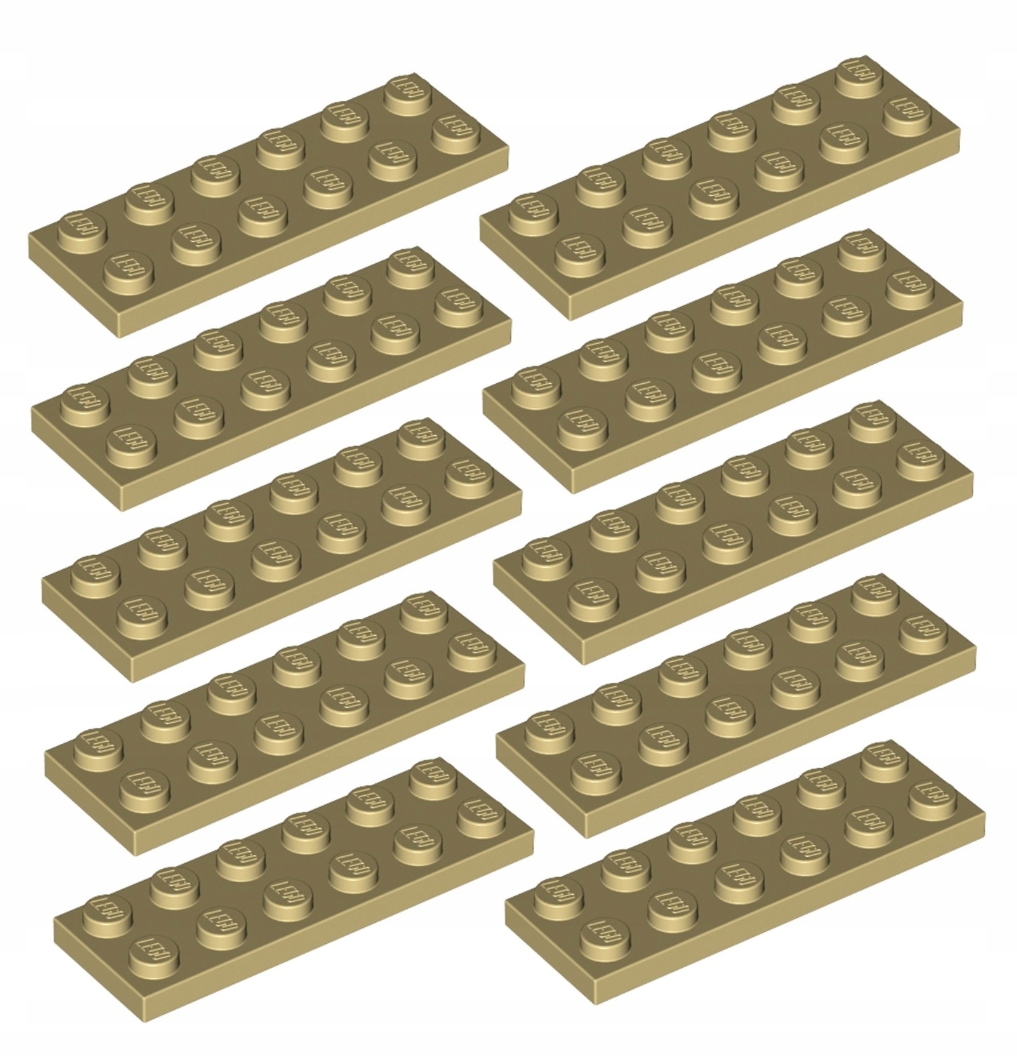 

Lego Płytka 2x6 Beżowa/Tan (3795/4113993) 10szt