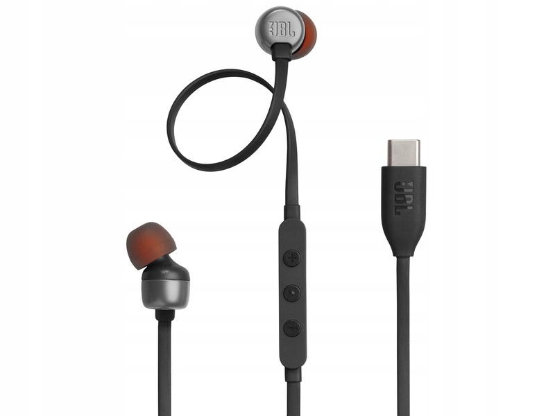 Słuchawki dokanałowe JBL Tune 310 USB-C Czarny