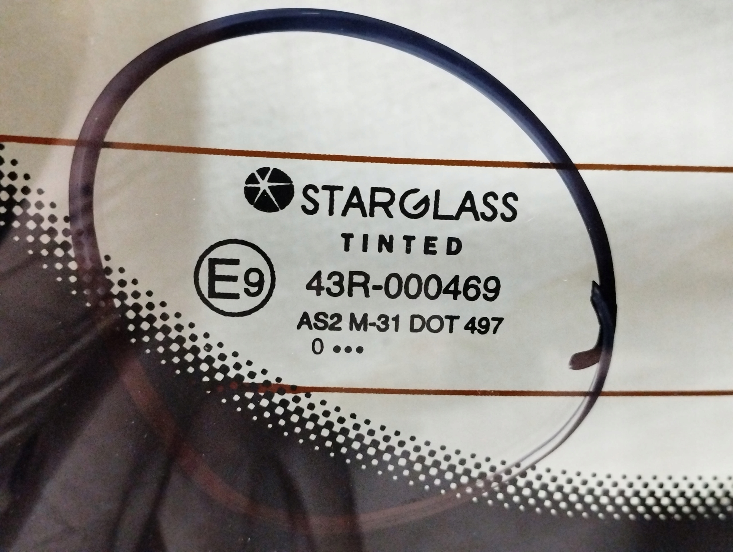 SZYBA TYLNA AUDI A6 C8 KOMBI (2018-) AS2 - NOWA Producent części STARGLASS