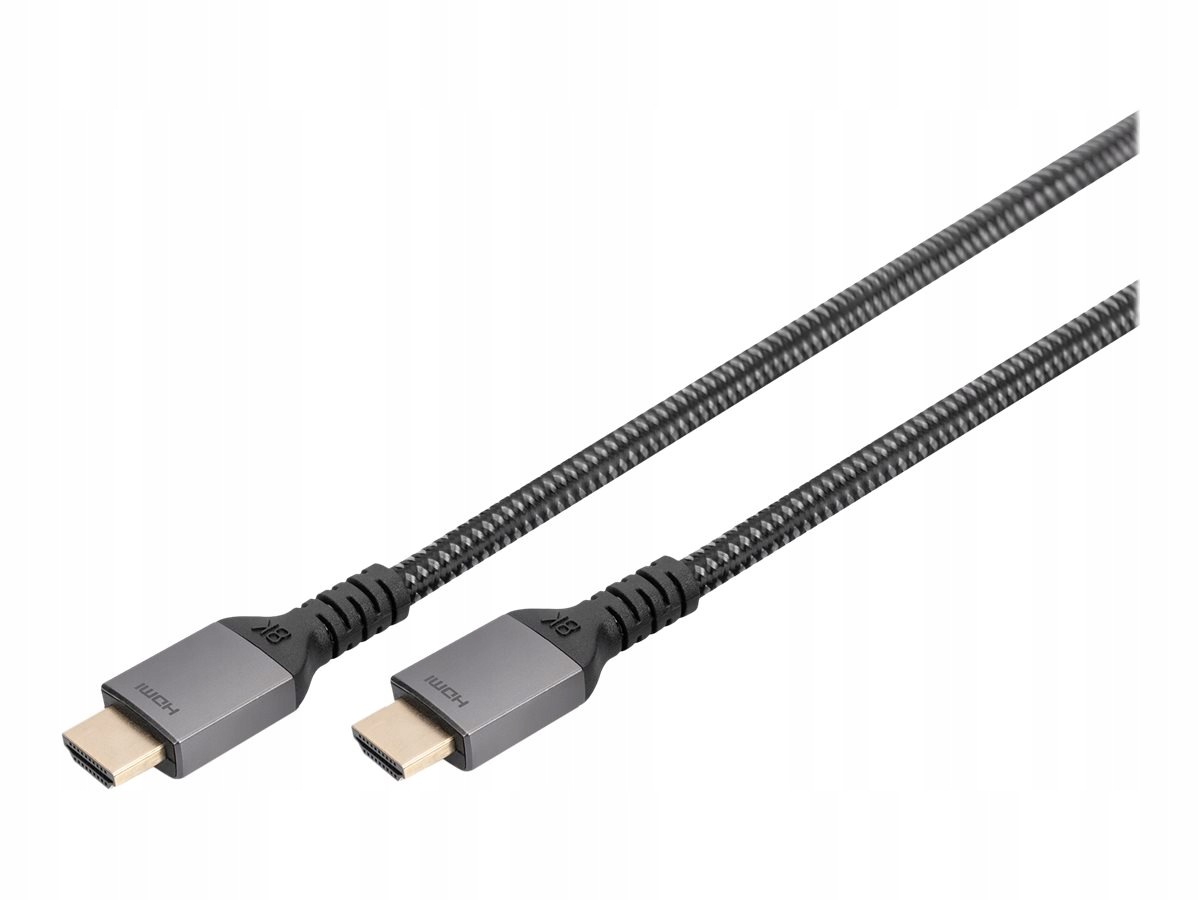 Kabel Hdmi 8K Ultra High Speed Digitus DB-330200-020-S 2 m Czarny